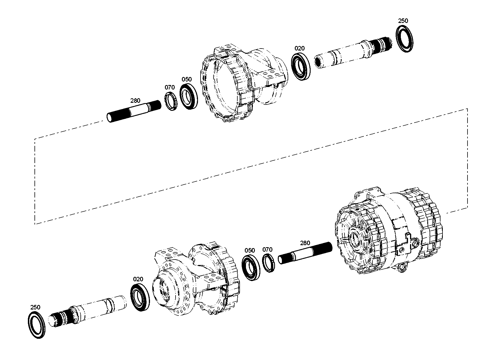 drawing for AGCO F184.100.150.080 - SLOTTED NUT (figure 1)