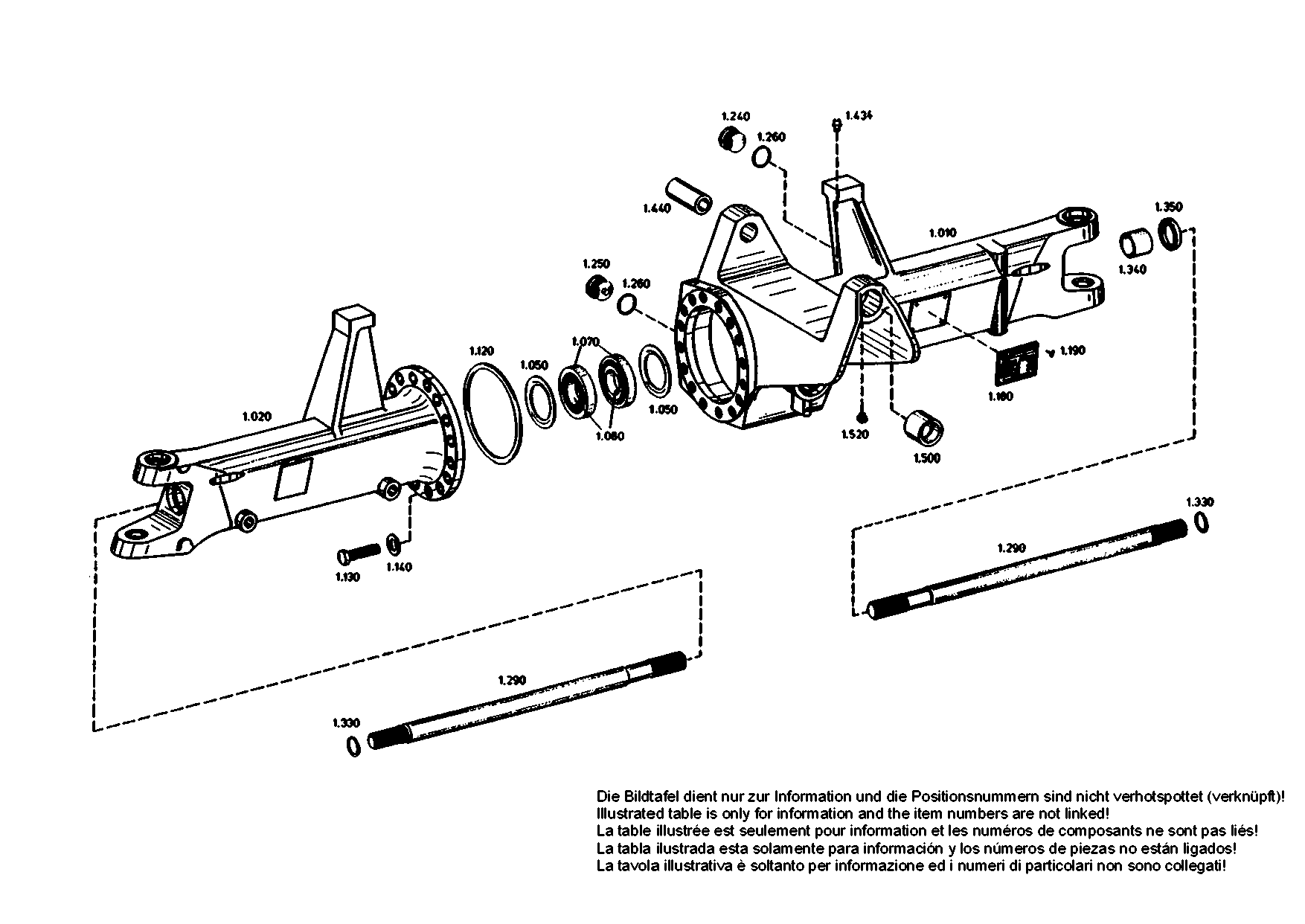 drawing for JOHN DEERE AL65197 - CLIP (figure 1)