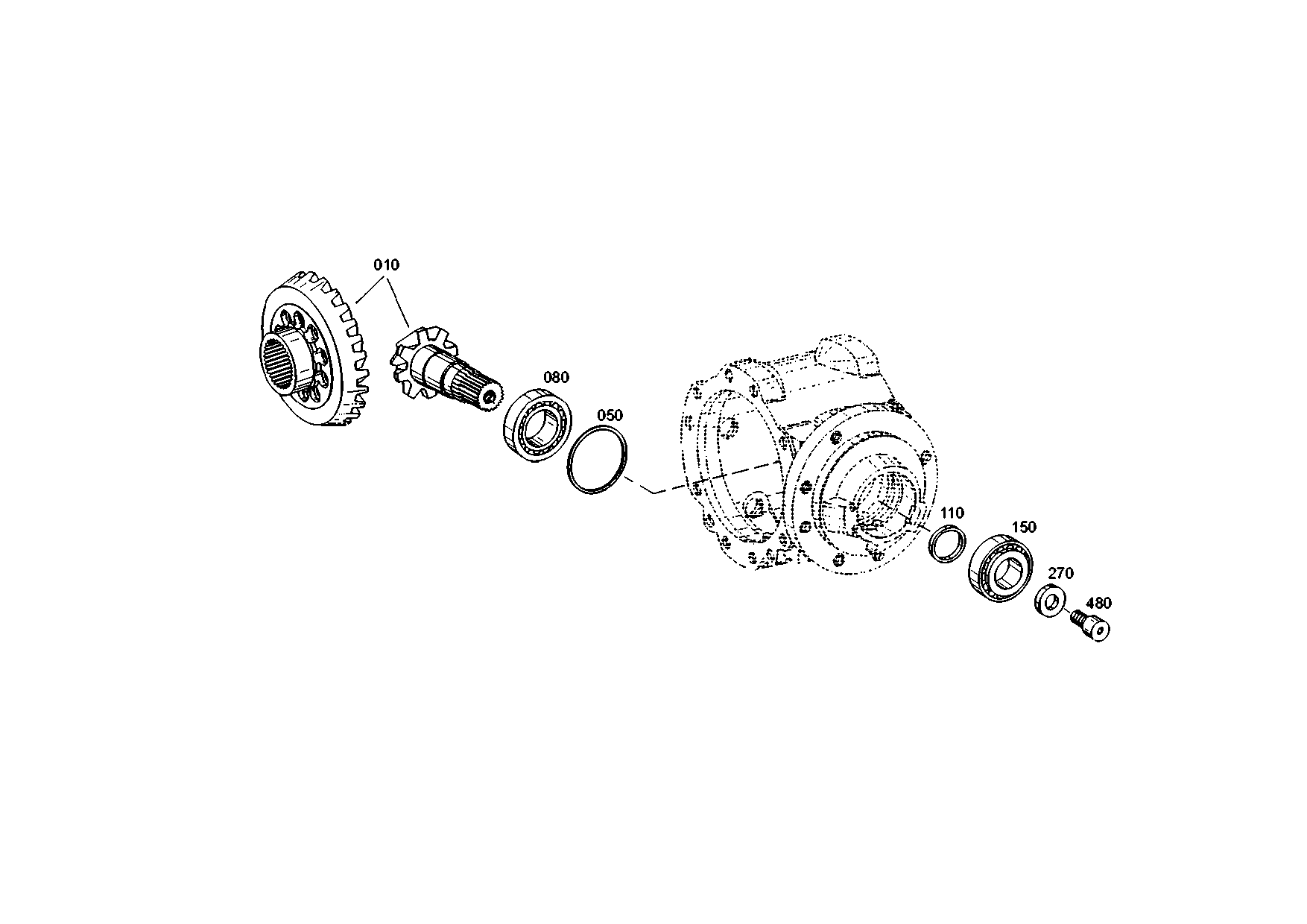drawing for AGCO V35033700 - WASHER (figure 2)