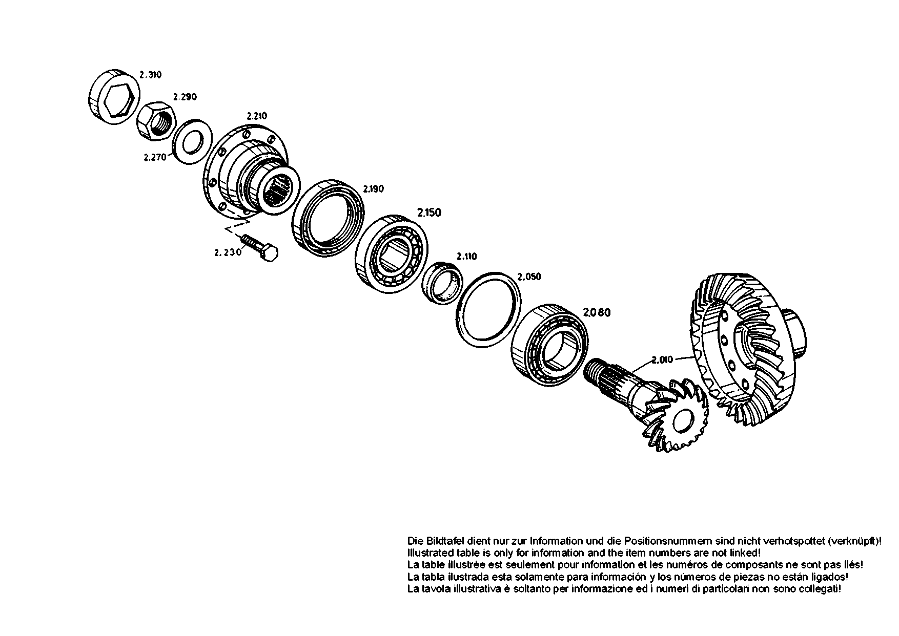 drawing for BEISSBARTH & MUELLER GMBH & CO. L40220 - INPUT FLANGE (figure 1)