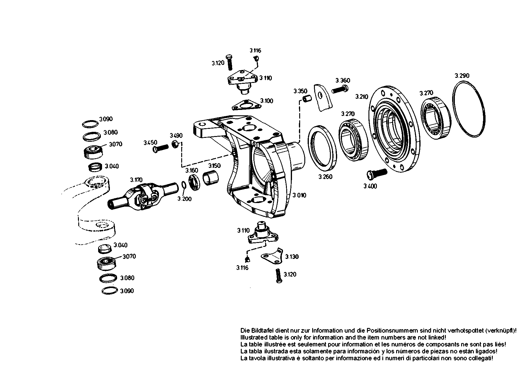 drawing for AGCO 31061700 - SHIM (figure 3)