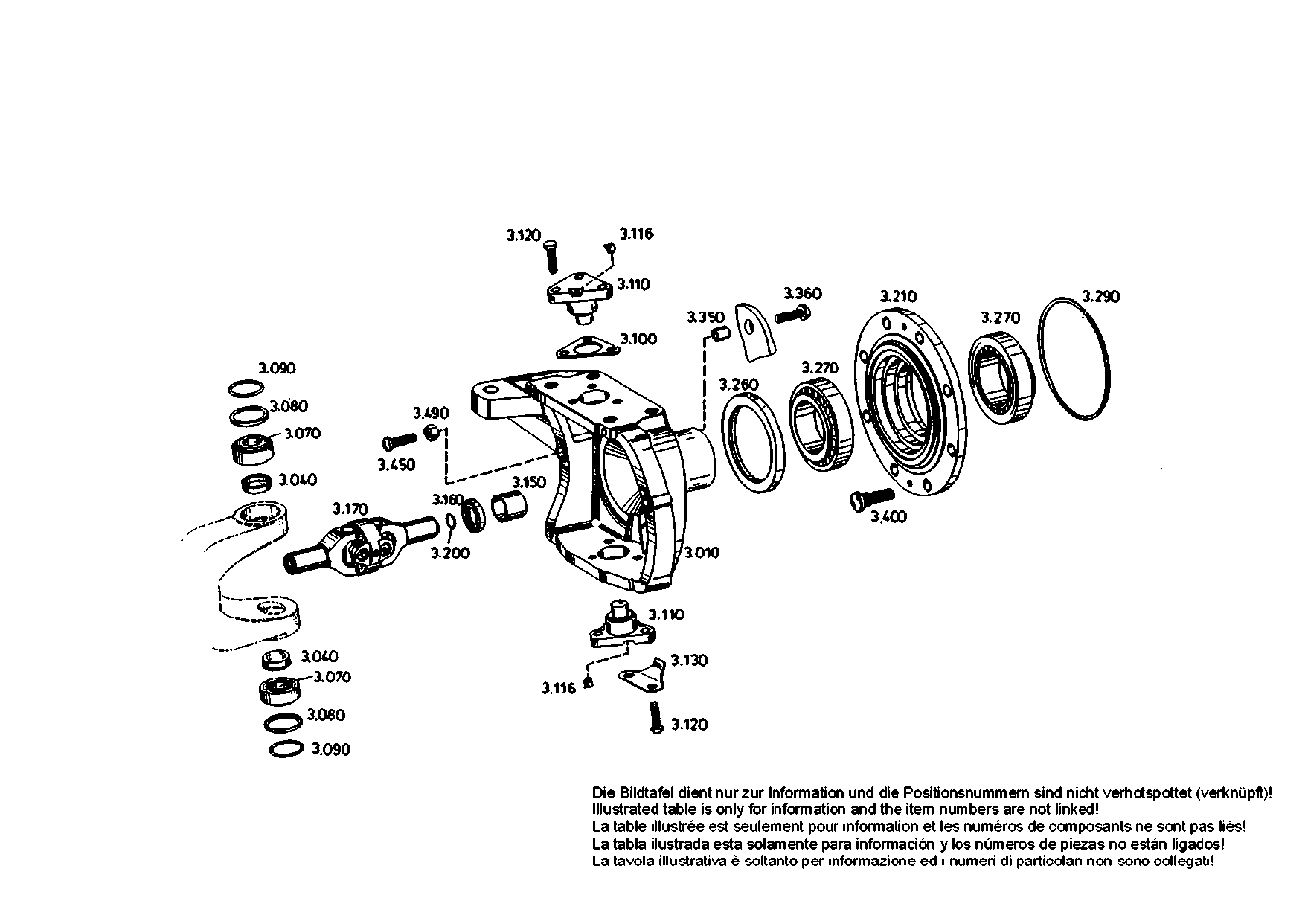 drawing for AGCO V31062500 - HUB (figure 2)