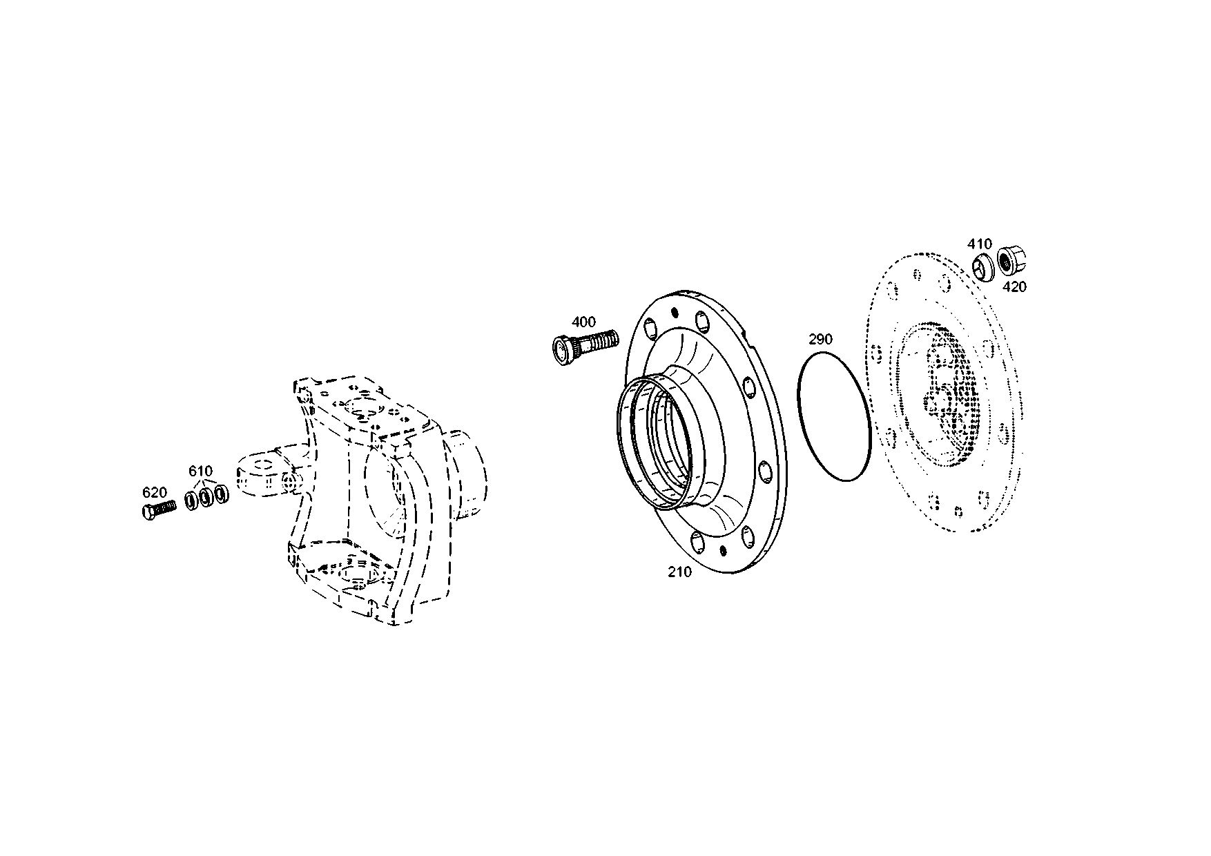 drawing for JOHN DEERE R75390 - STOP SCREW (figure 2)