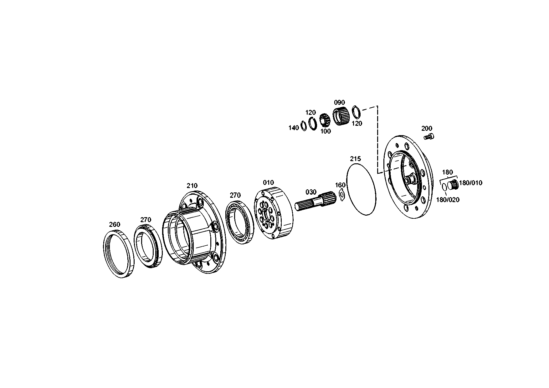 drawing for LIEBHERR GMBH 11835468 - RING GEAR (figure 4)