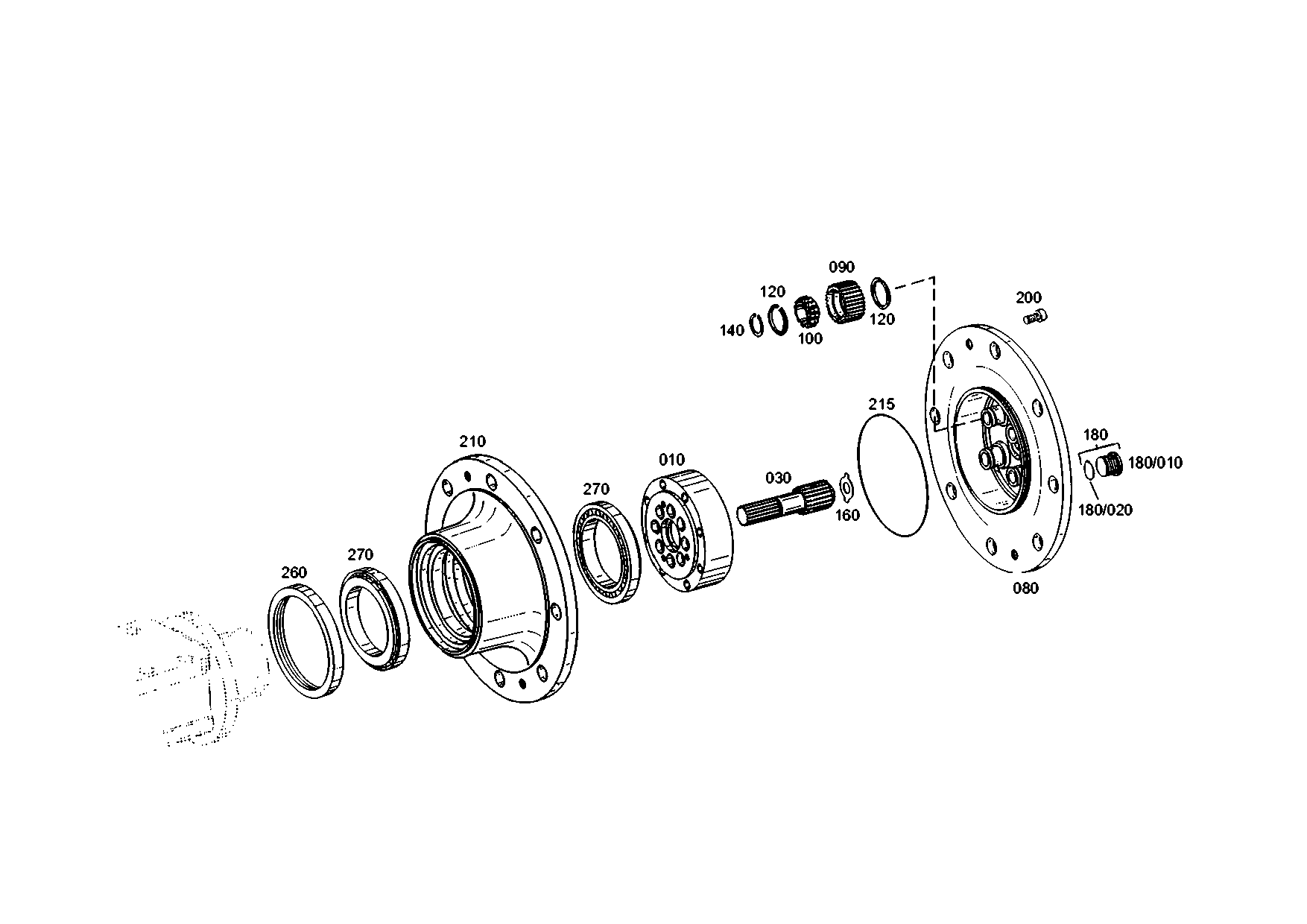 drawing for LIEBHERR GMBH 11835468 - RING GEAR (figure 5)