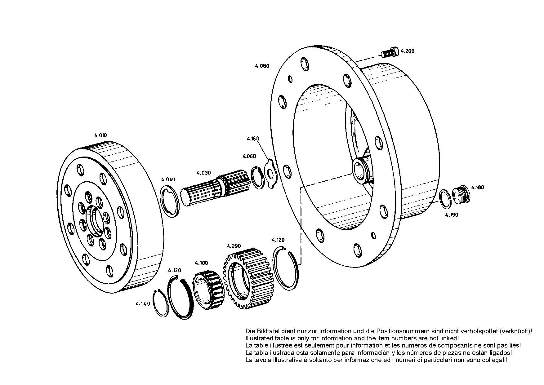 drawing for WEIDEMANN GMBH & CO. KG 1000058700 - ROLLER BEARING (figure 1)