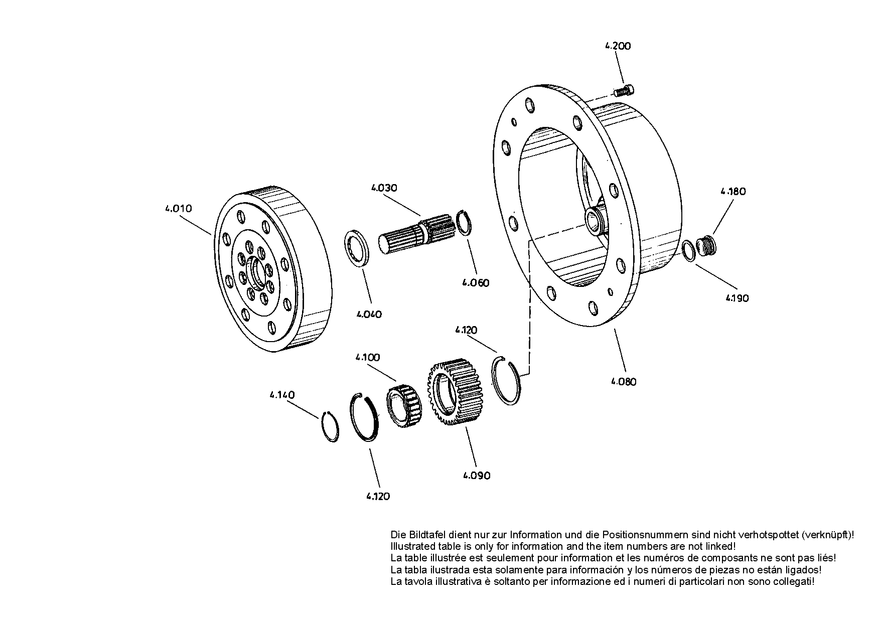 drawing for AGCO 31063600 - RING GEAR (figure 2)