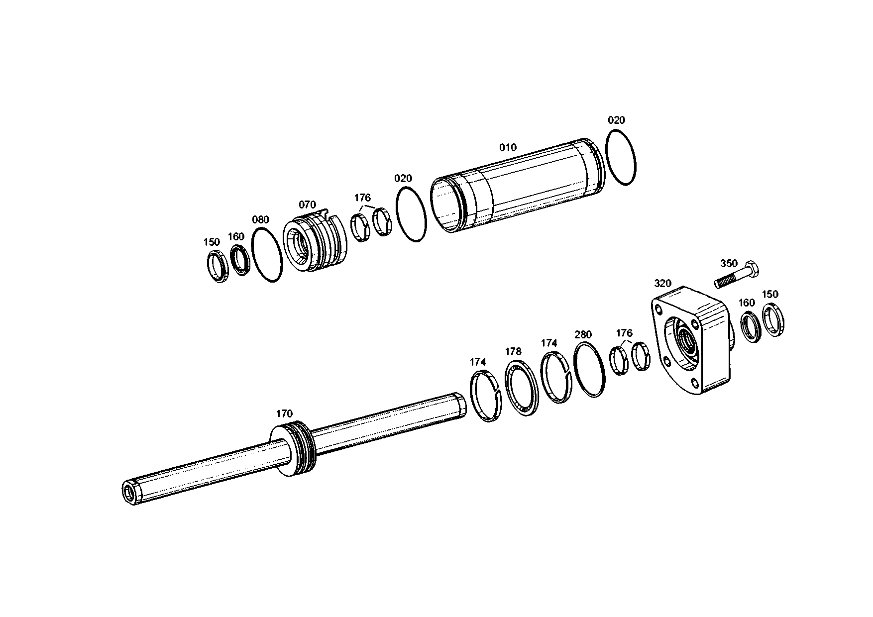 drawing for AGCO V31066800 - WASHER (figure 3)