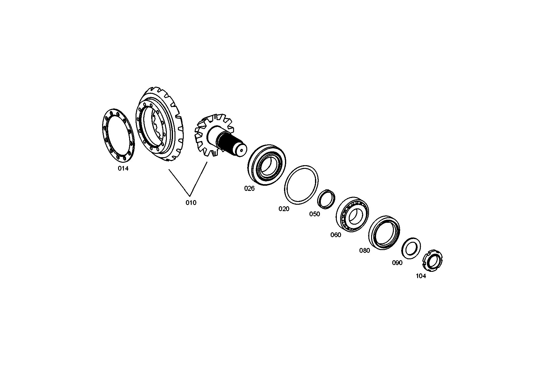 drawing for URBANEK RICHARD GMBH + CO. A0013535962 - WASHER (figure 3)