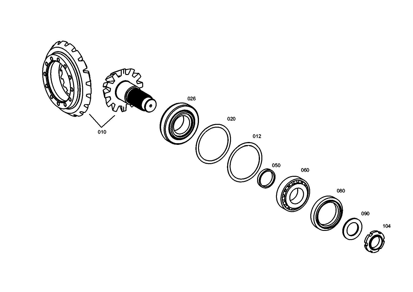 drawing for EVOBUS A0003534277 - SHIM (figure 3)