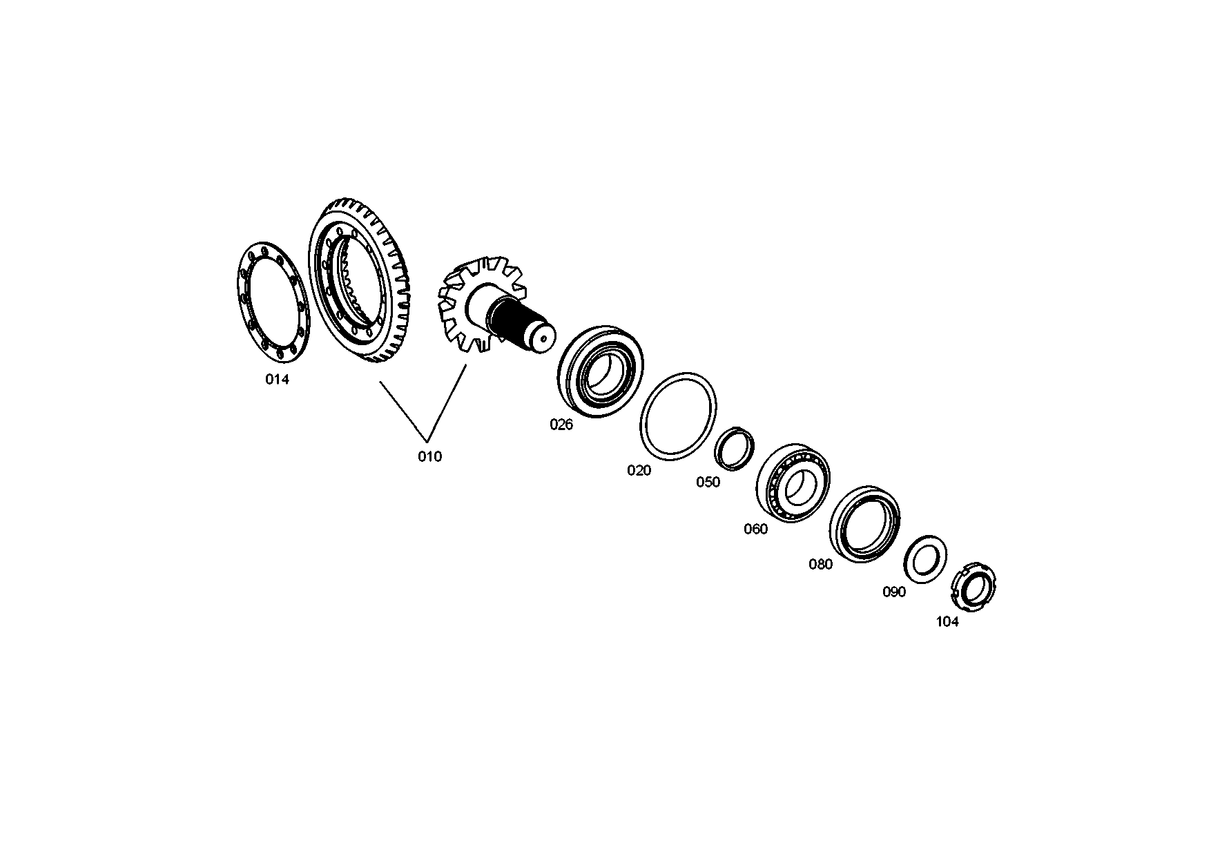 drawing for URBANEK RICHARD GMBH + CO. A0013535962 - WASHER (figure 4)