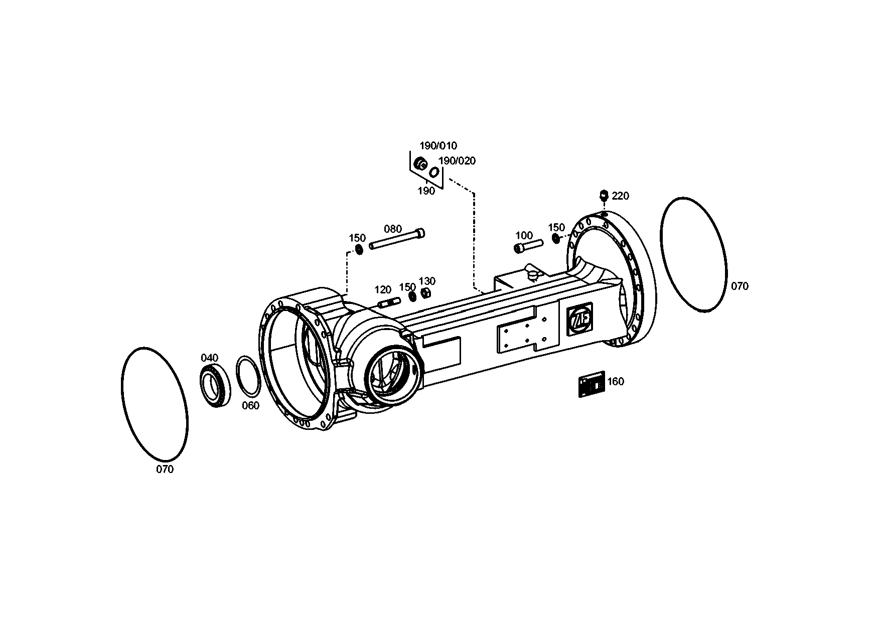 drawing for EVOBUS A0029907512 - CAP SCREW (figure 2)