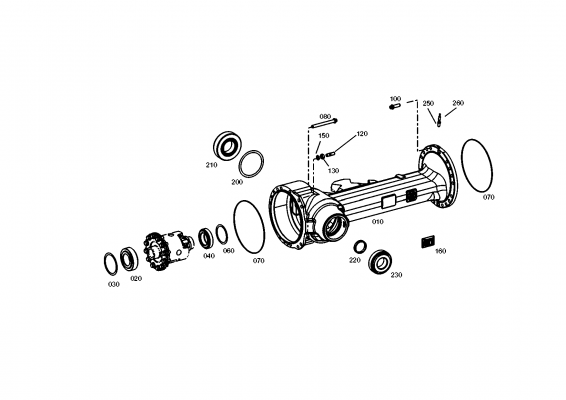 drawing for TATA MOTORS LTD 272535303121 - TA.ROLLER BEARING (figure 5)