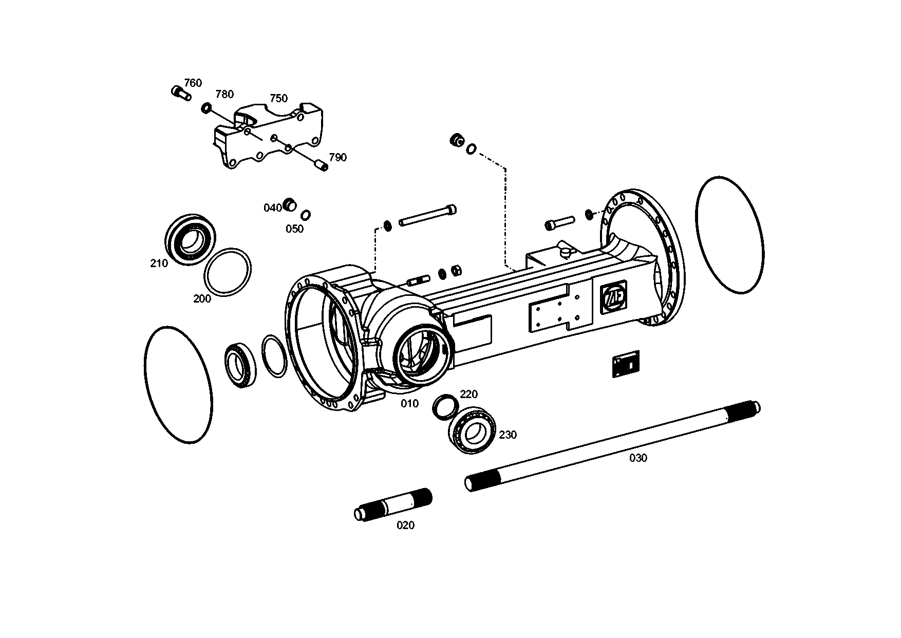 drawing for EVOBUS A0029907612 - CAP SCREW (figure 5)