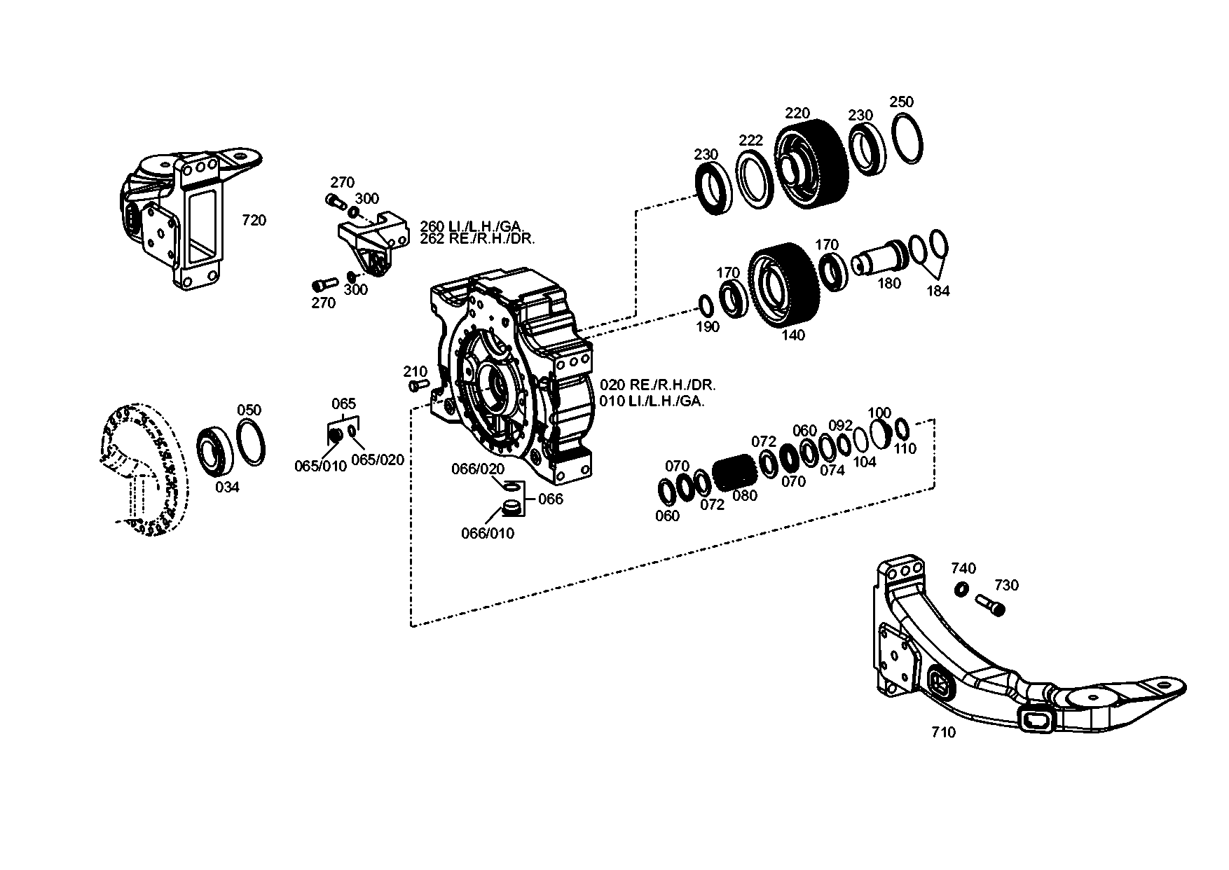 drawing for EVOBUS A0003520440 - CONSOLE (figure 3)