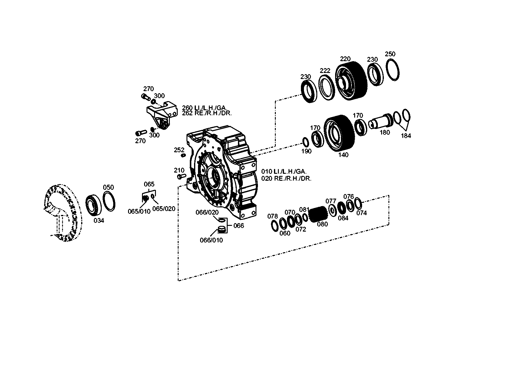 drawing for EVOBUS A0003511005 - GANTRY HOUSING (figure 3)