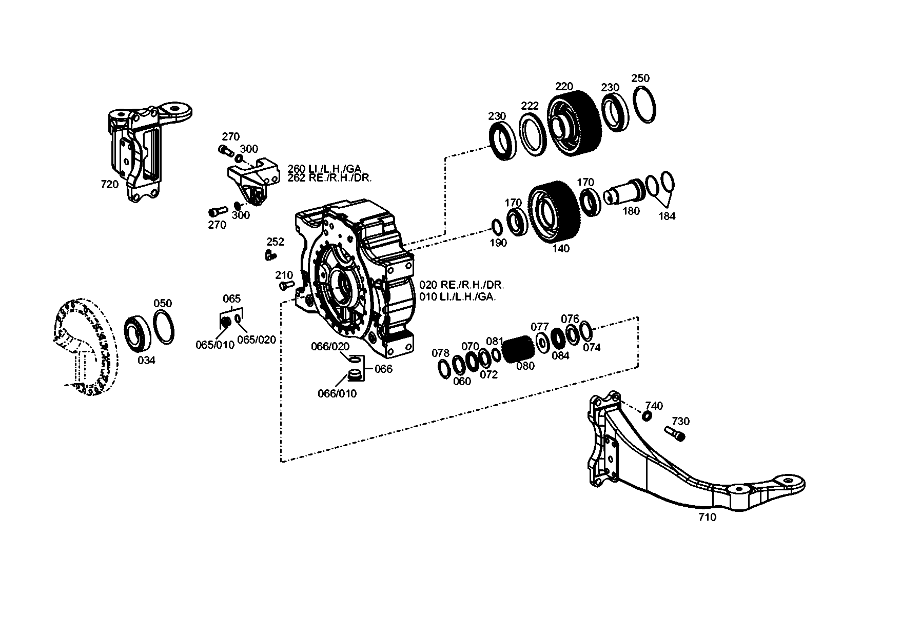 drawing for IRAN-KHODRO 072139610 - CONSOLE (figure 4)