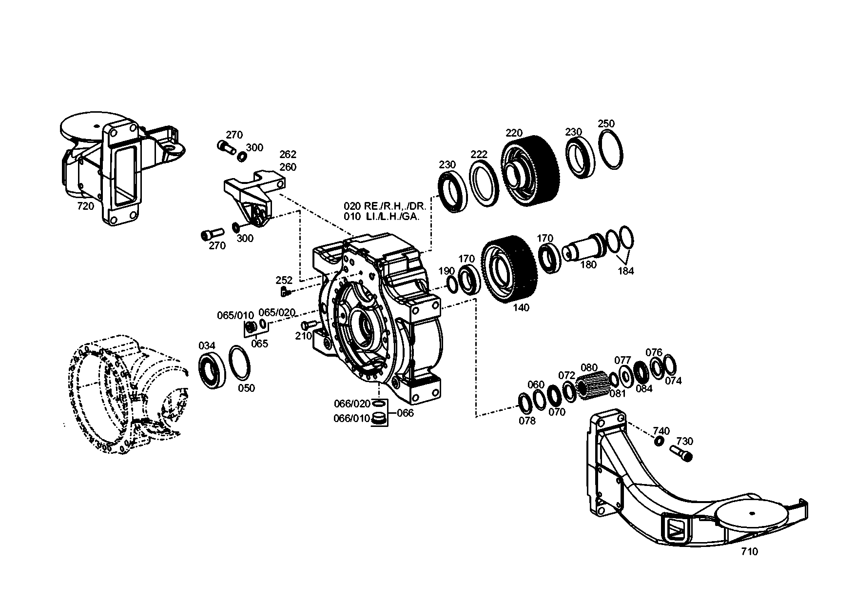 drawing for MAN N1.01101-4115 - CONSOLE (figure 5)