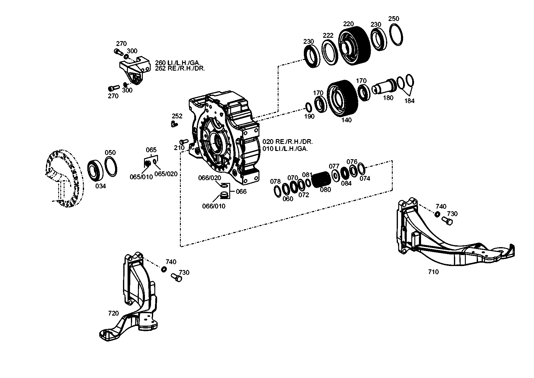 drawing for EVOBUS A0003511205 - GANTRY HOUSING (figure 4)