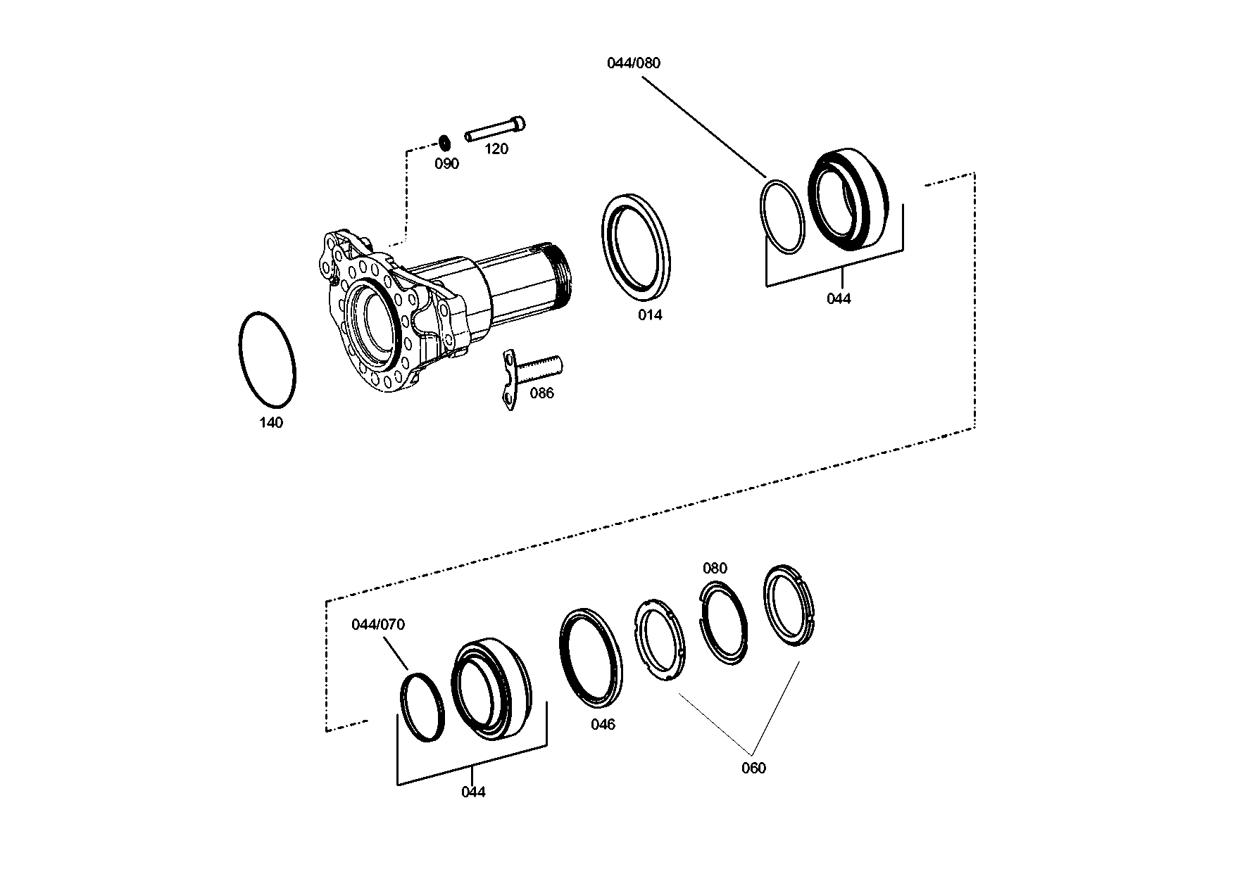 drawing for MERCEDES-BENZ CARS A0179976645 - O-RING (figure 1)