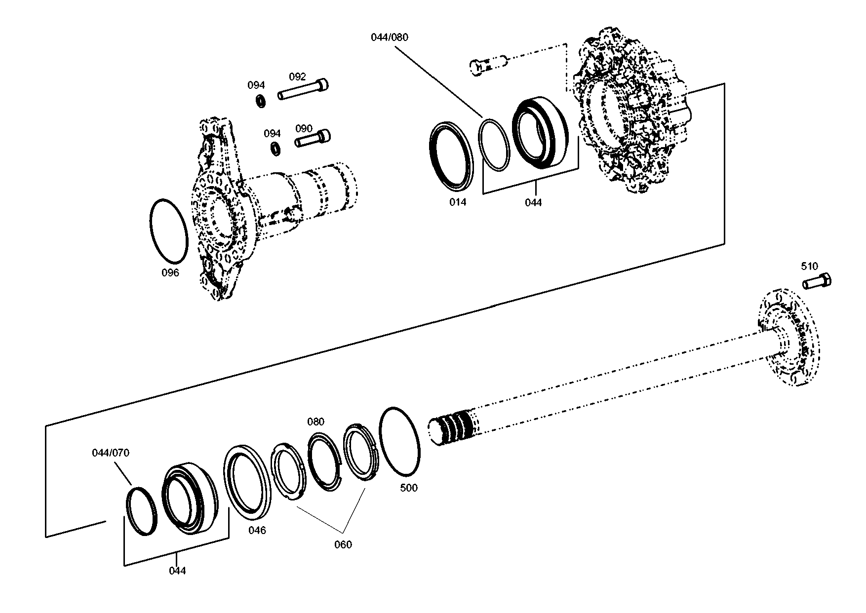 drawing for EVOBUS A0129905201 - HEXAGON SCREW (figure 5)