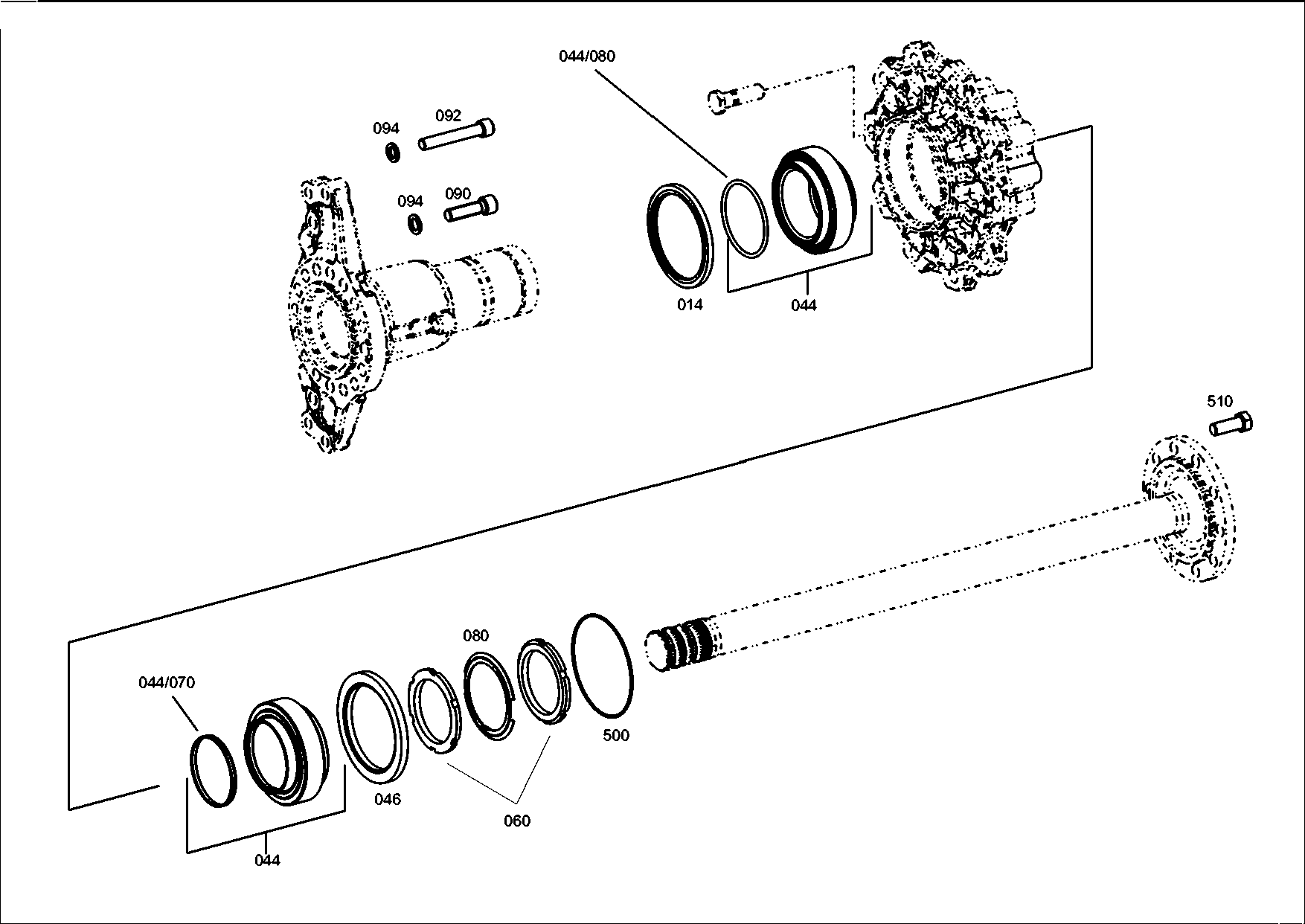 drawing for MANNESMANN-DEMAG BAUMASCHINEN 15275626 - O-RING (figure 3)