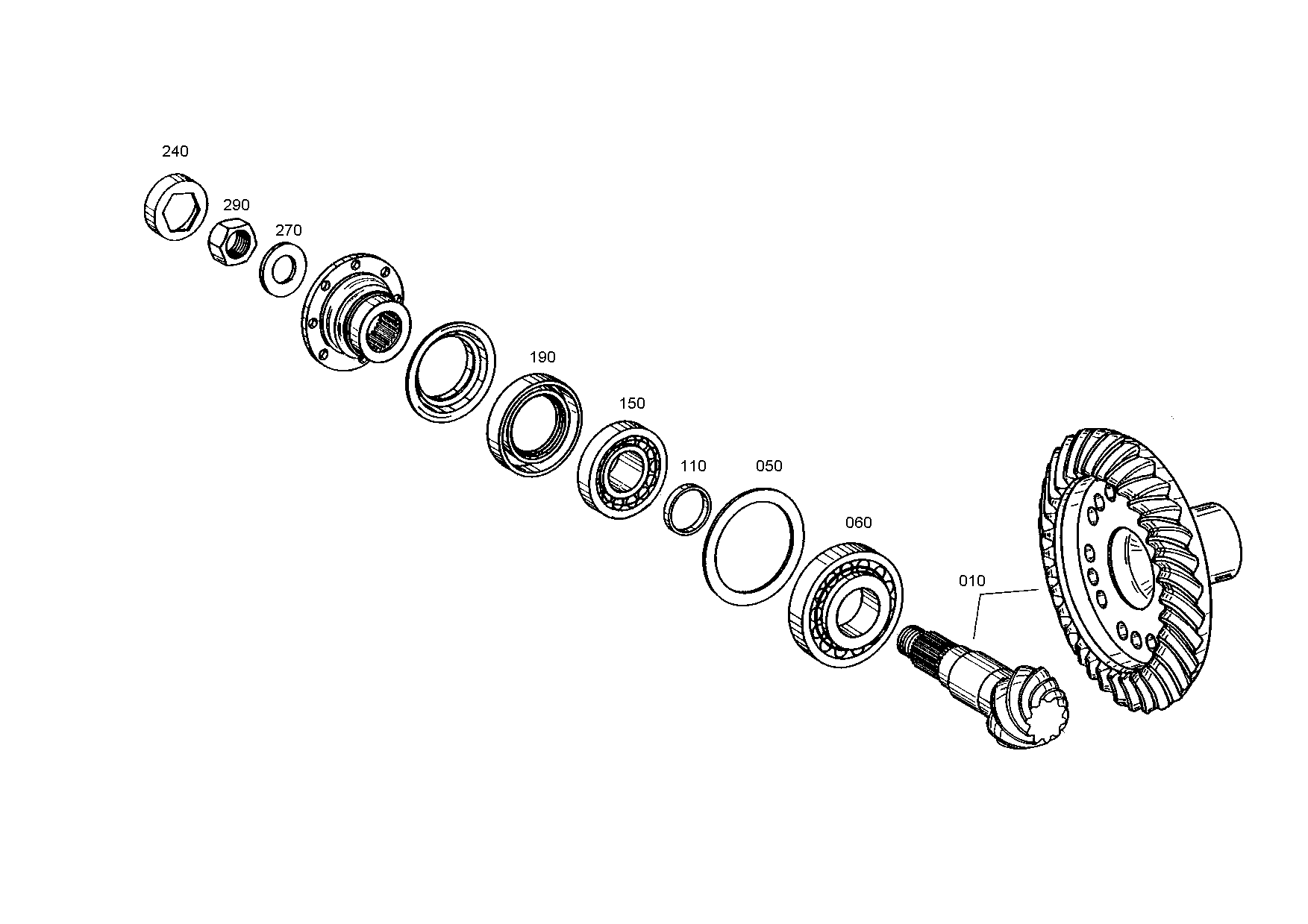 drawing for AGCO F743300021400 - WASHER (figure 1)