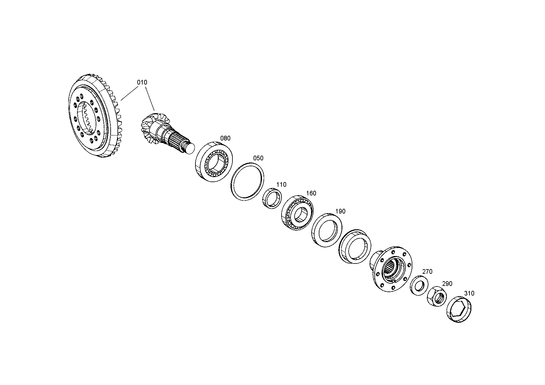 drawing for KRAMER WERKE GMBH 0000800971 - RING (figure 5)