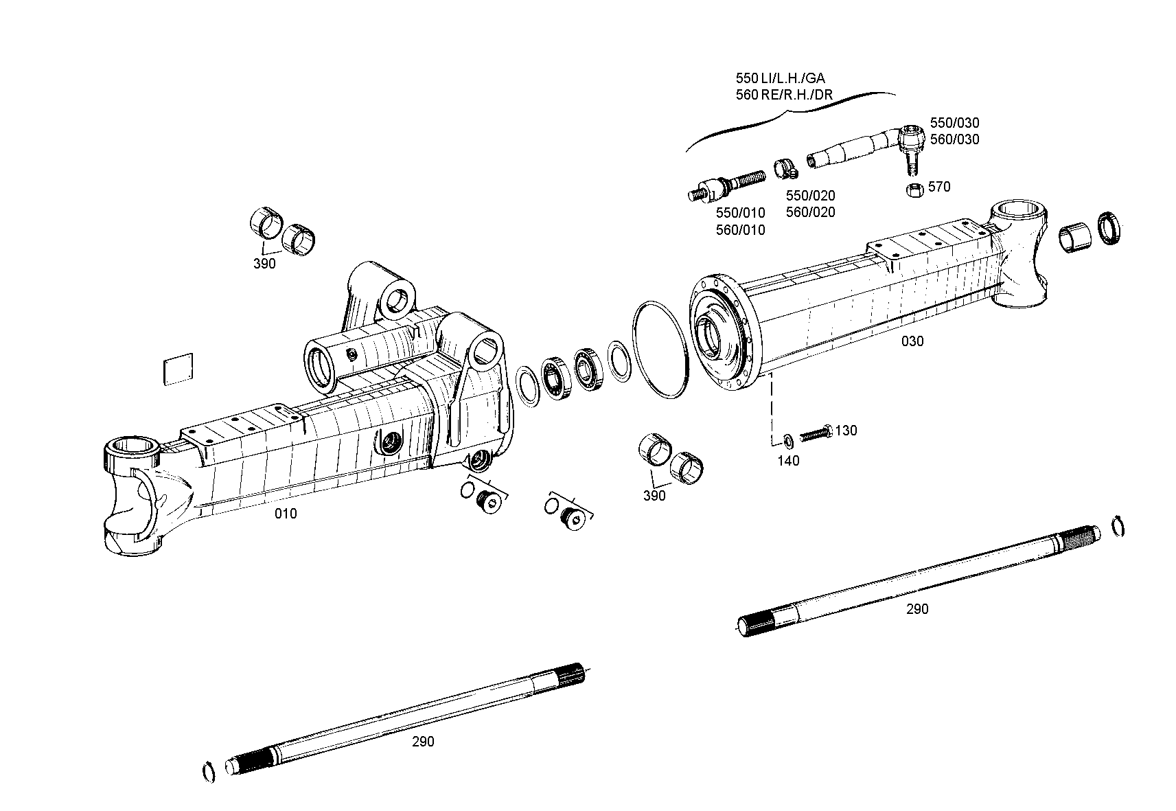 drawing for MAFI Transport-Systeme GmbH 000,902,0379 - TIE ROD (figure 1)