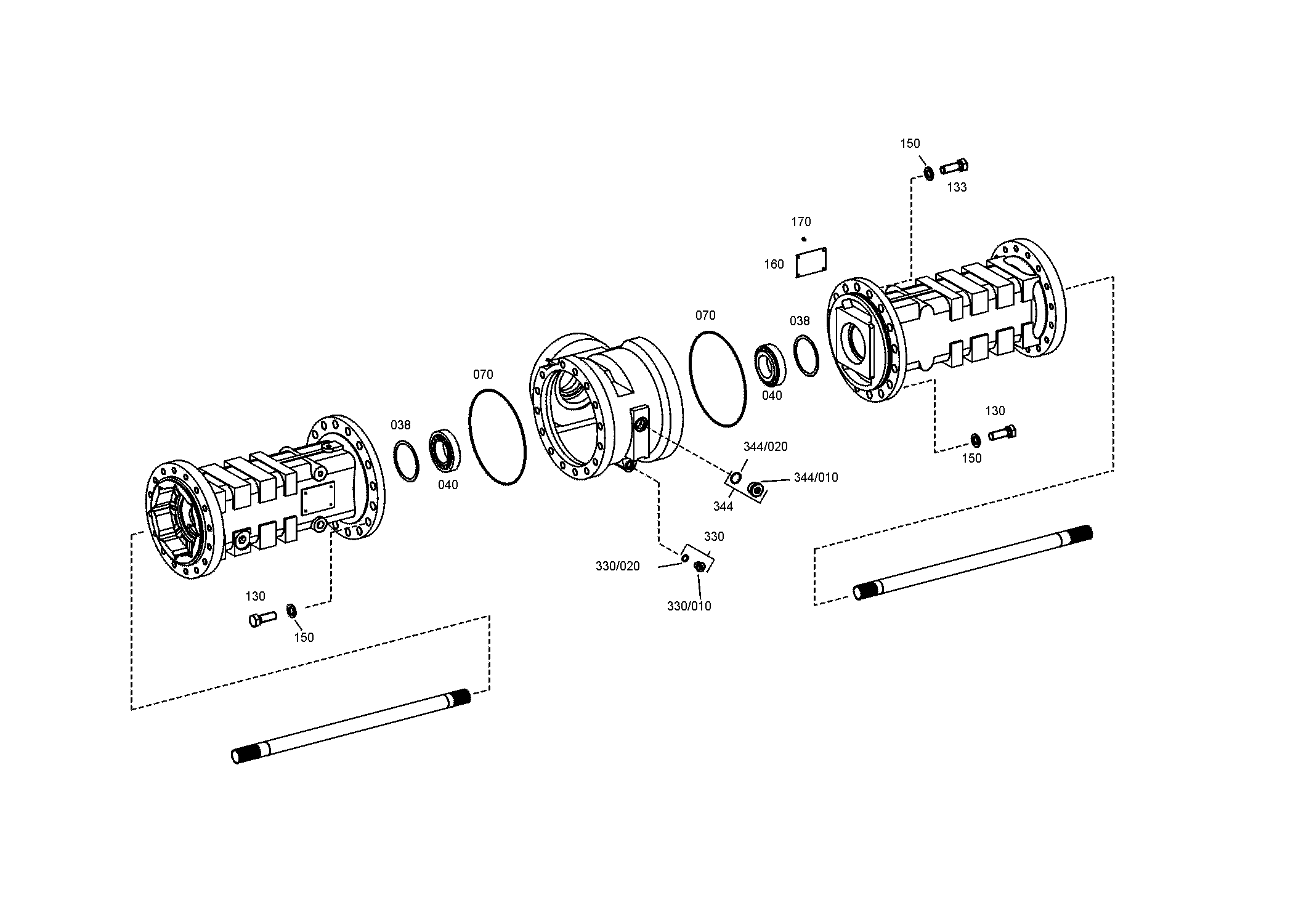 drawing for CATERPILLAR INC. 012384 - SHIM (figure 2)