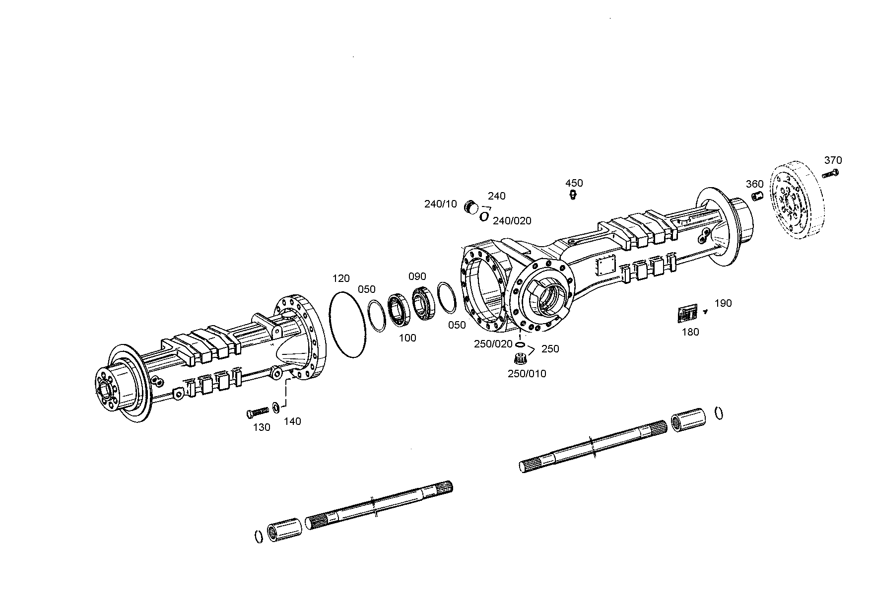 drawing for JOHN DEERE T229271 - BUSH (figure 2)