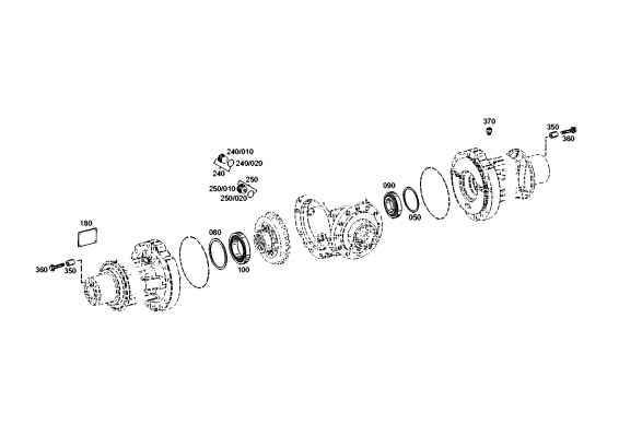 drawing for TEREX EQUIPMENT LIMITED 5904658551 - WASHER (figure 2)