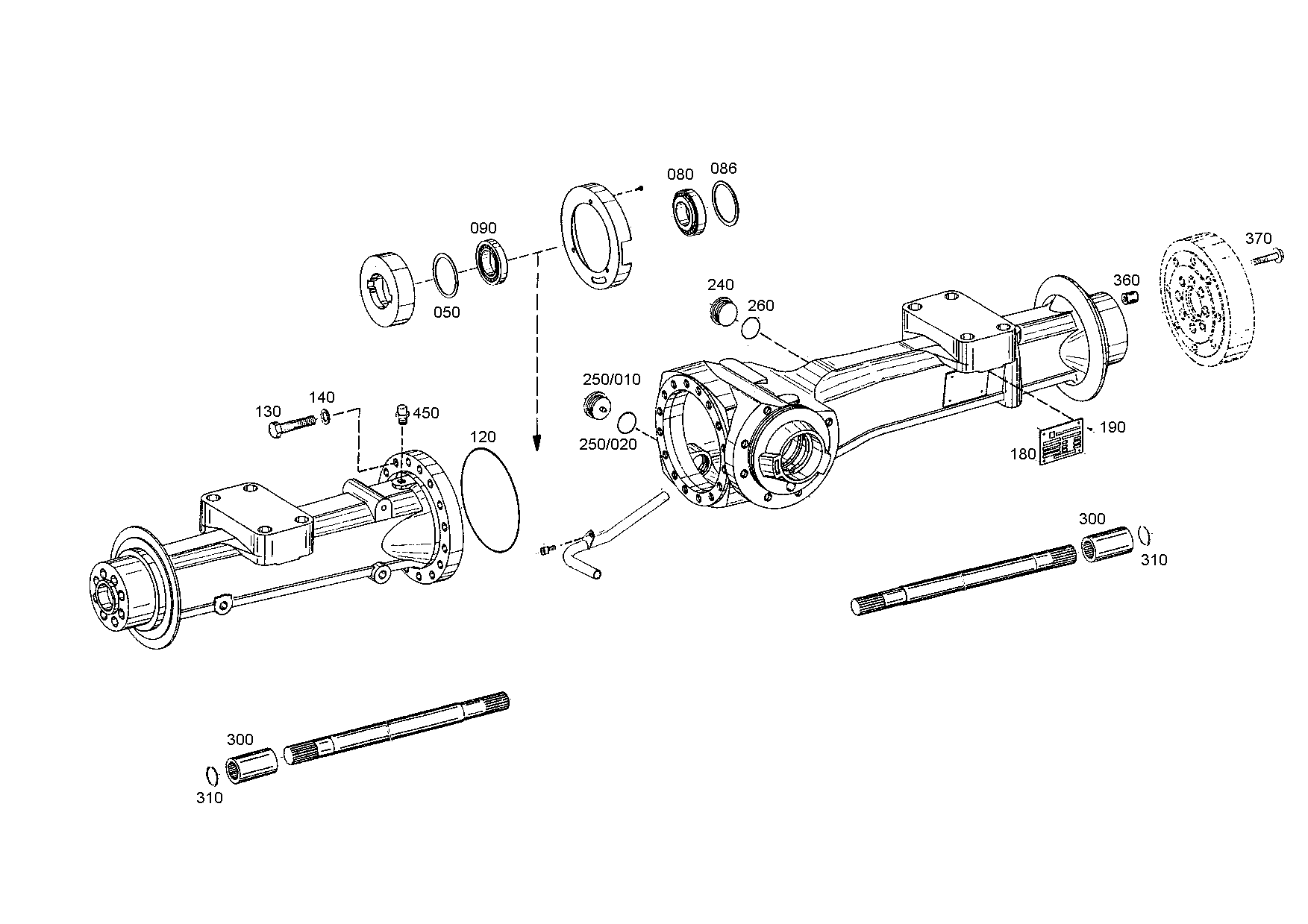 drawing for JOHN DEERE L40102 - WASHER (figure 3)