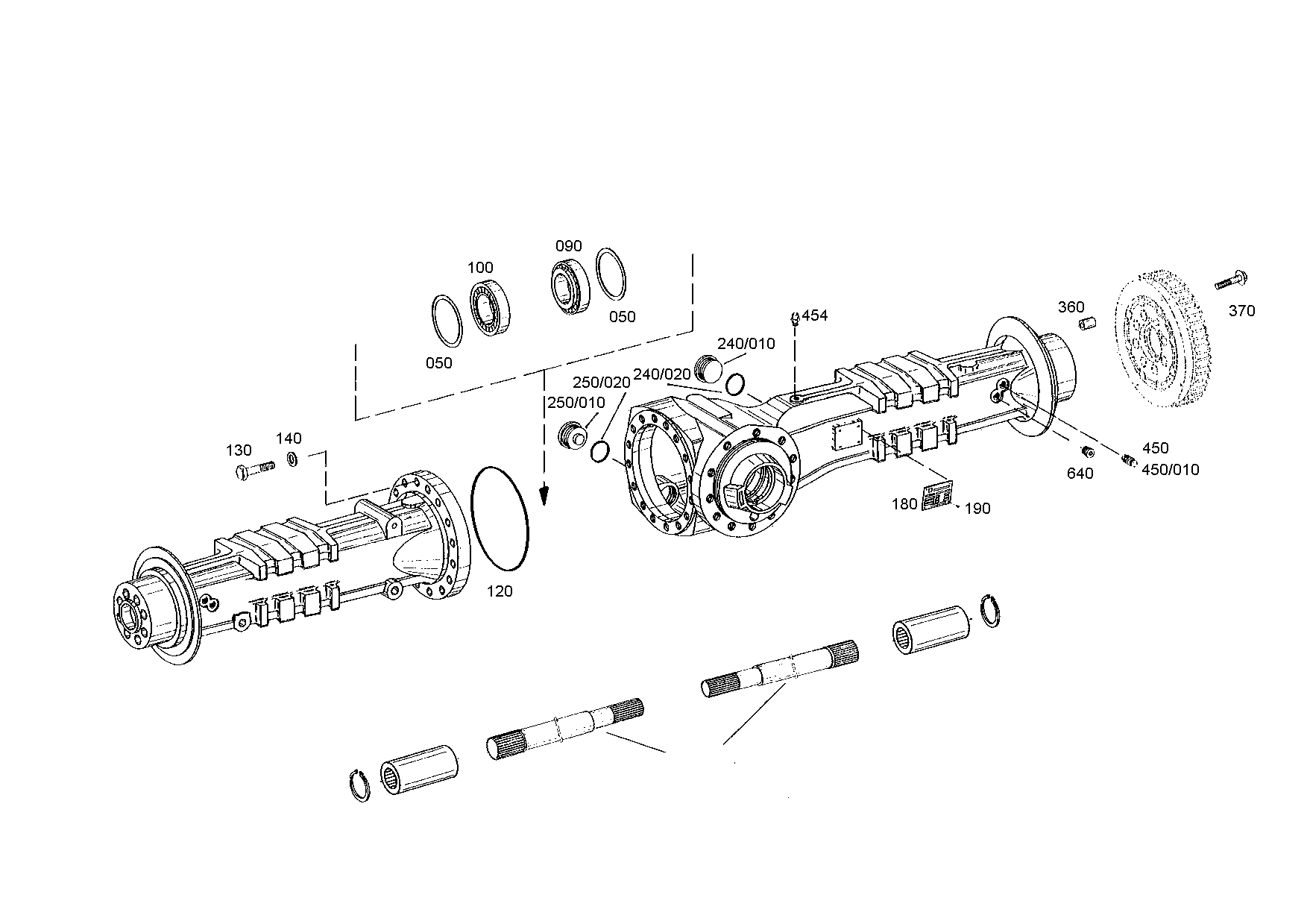 drawing for TEREX EQUIPMENT LIMITED 8054259 - VENT VALVE (figure 3)