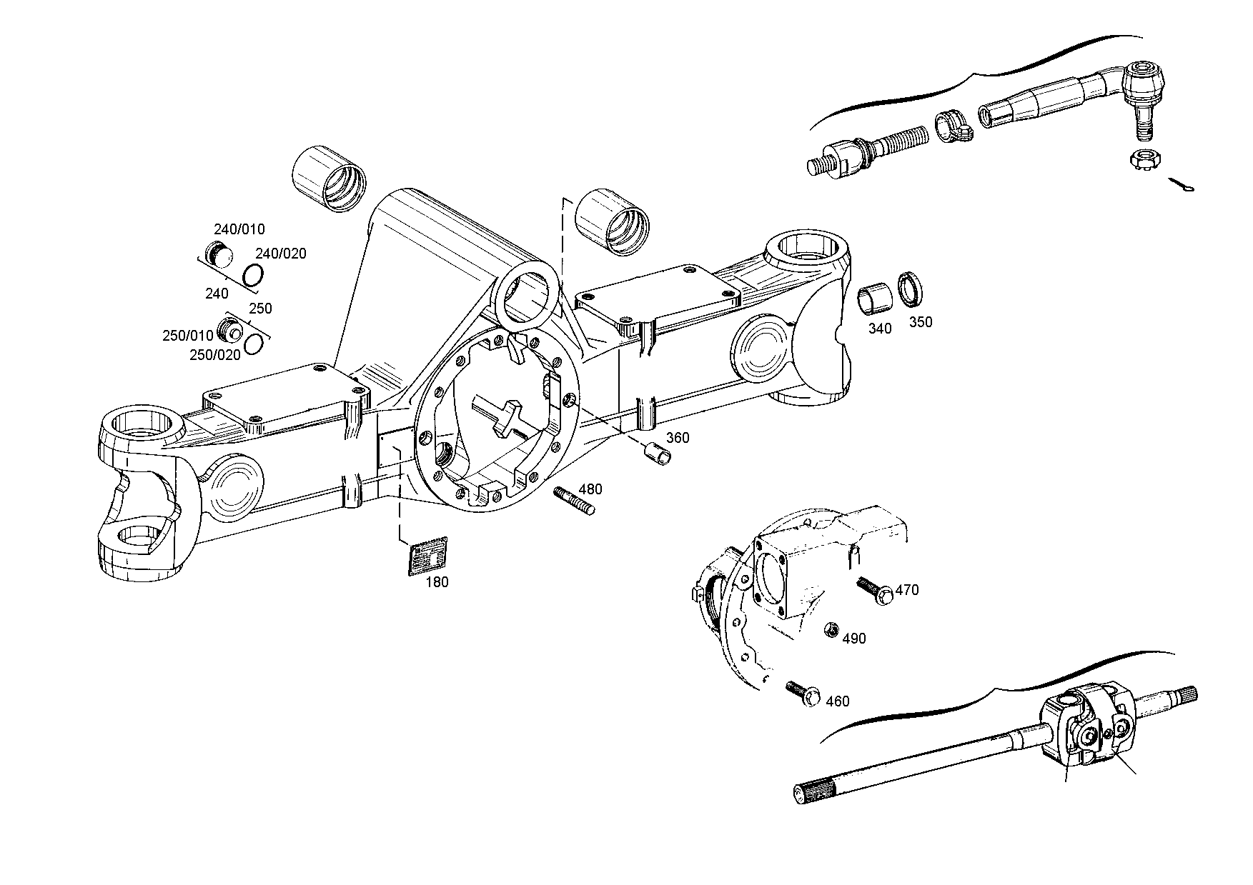 drawing for JOHN DEERE T229267 - BUSH (figure 3)