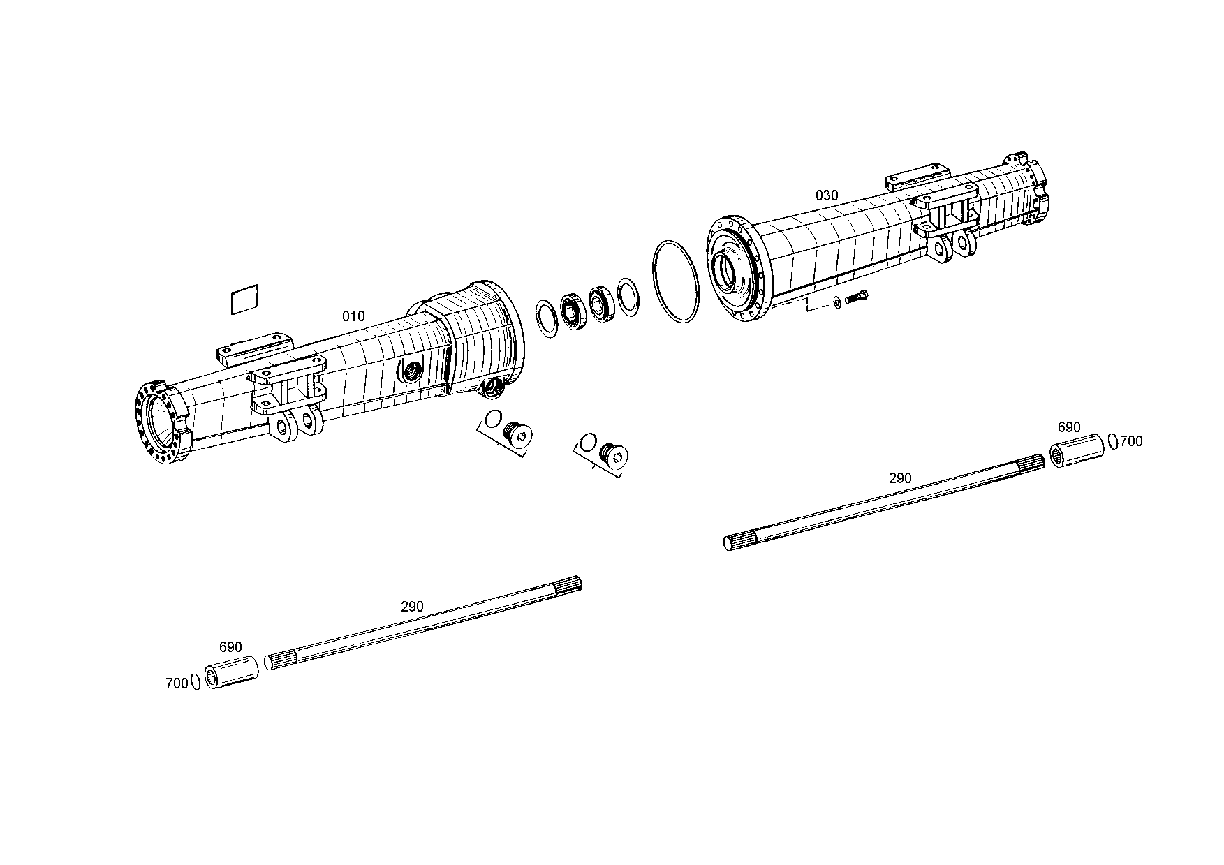 drawing for SENNEB.WA 022735 - SLEEVE (figure 1)