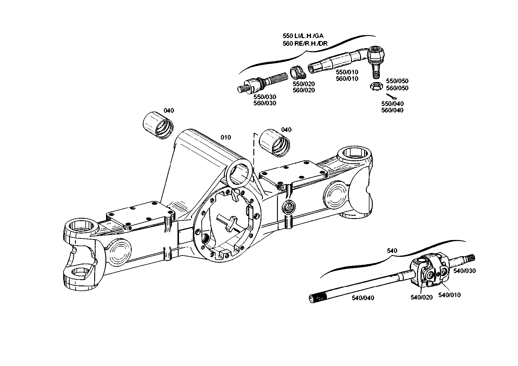 drawing for CNH NEW HOLLAND 72108525 - BALL JOINT (figure 4)