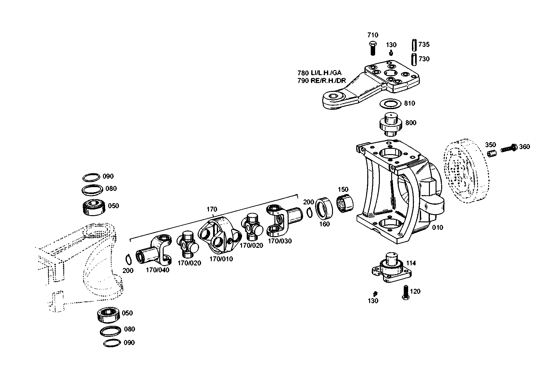 drawing for HYDREMA 104008543 - TA.ROLLER BEARING (figure 5)