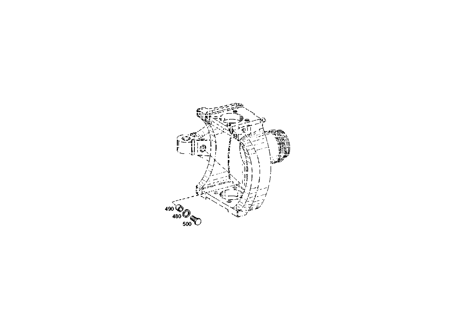 drawing for LIEBHERR GMBH 7024222 - WASHER (figure 2)