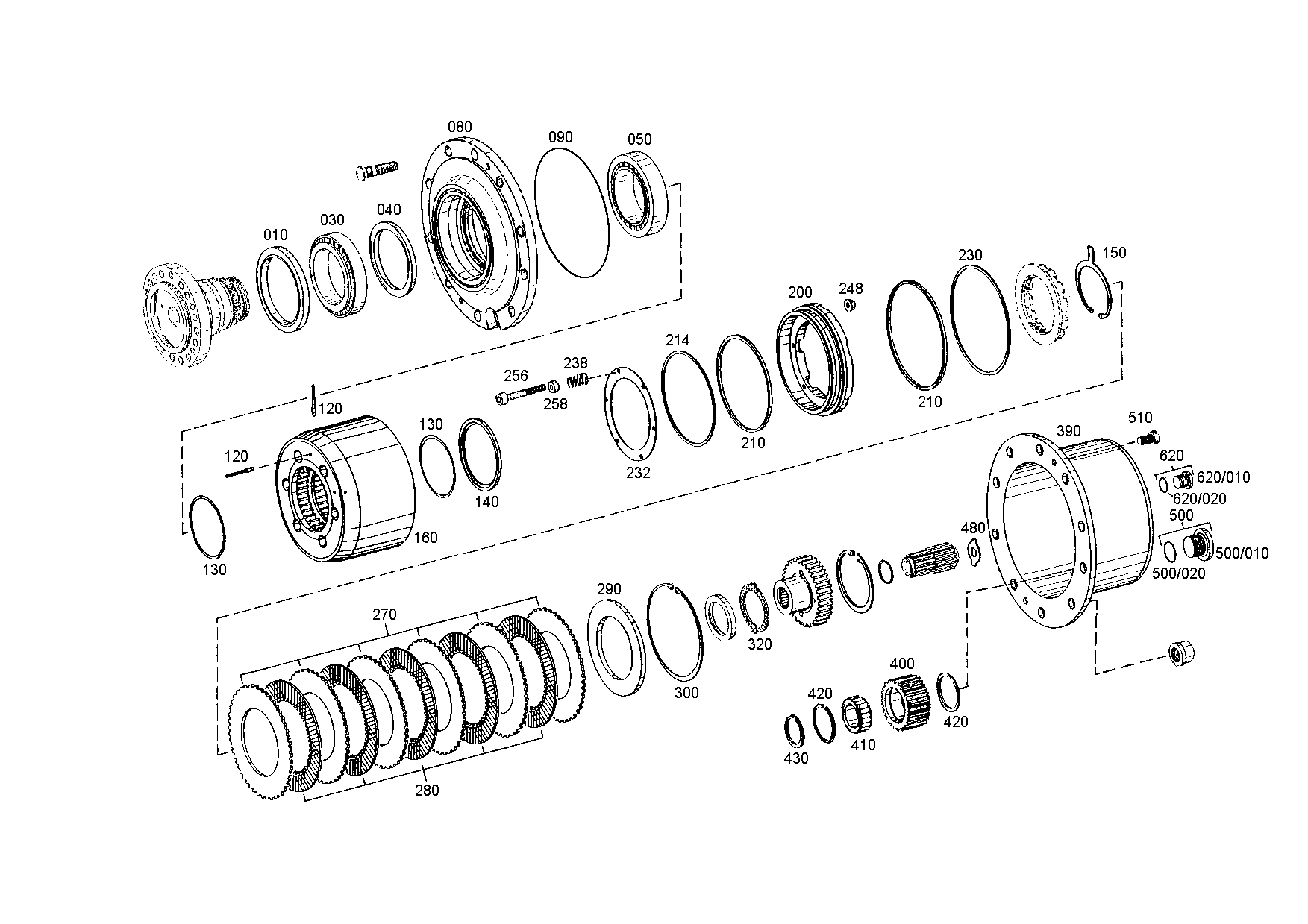 drawing for SENNEB.WA 029264 - I.CLUTCH DISC (figure 1)