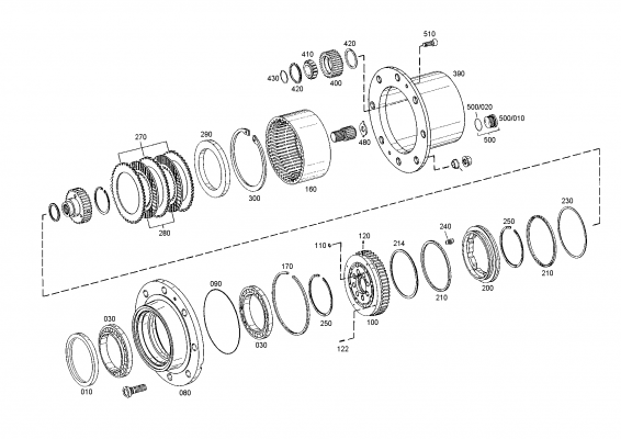 drawing for SENNEB.WA 029264 - I.CLUTCH DISC (figure 2)