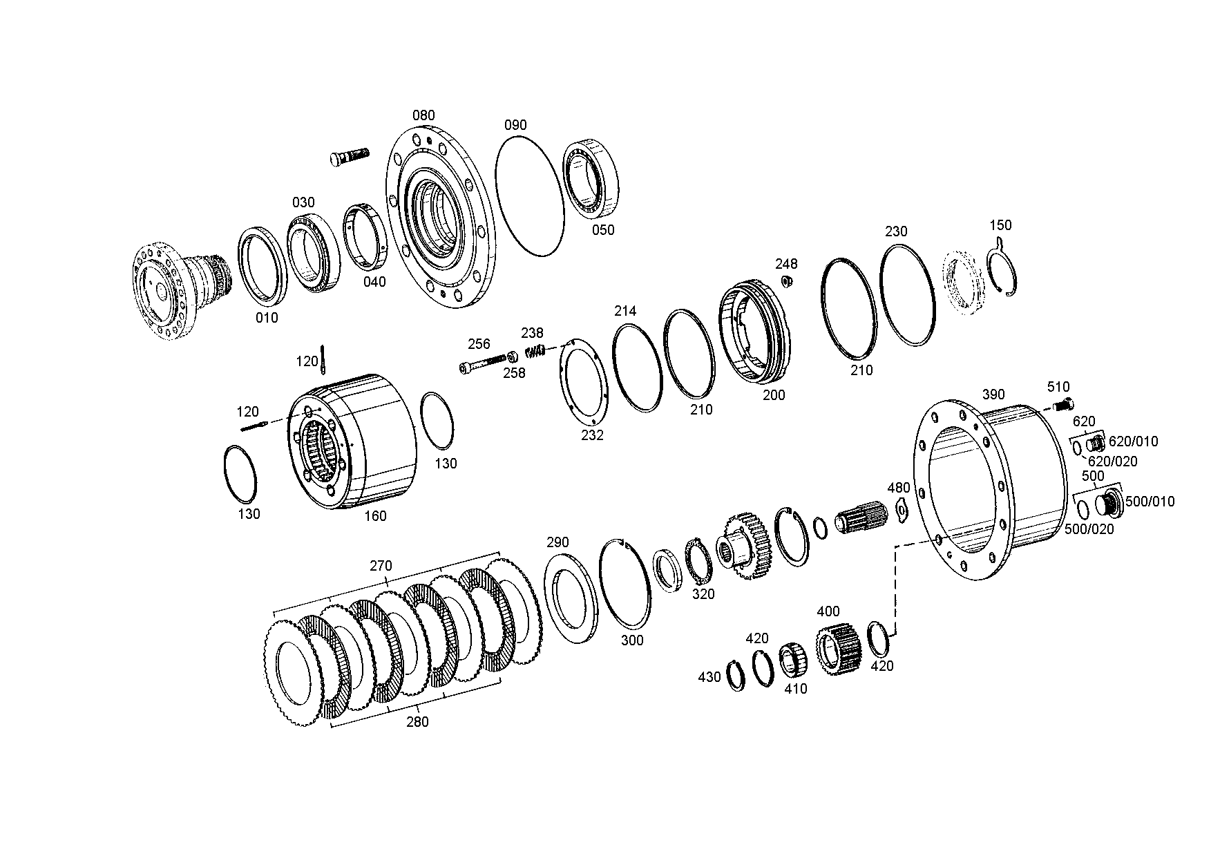 drawing for AGCO F380.306.020.210 - PLANETARY GEAR (figure 3)