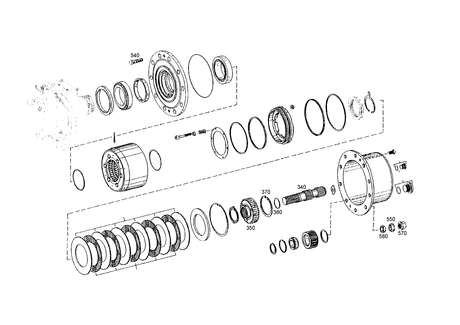 drawing for DOOSAN 0630 307 004 - SPRING WASHER (figure 4)