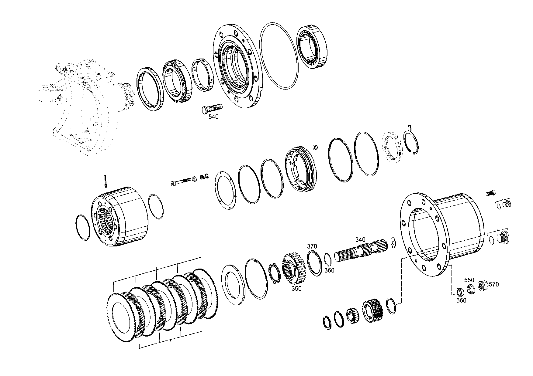 drawing for CNH NEW HOLLAND S1582117 - SPRING WASHER (figure 5)