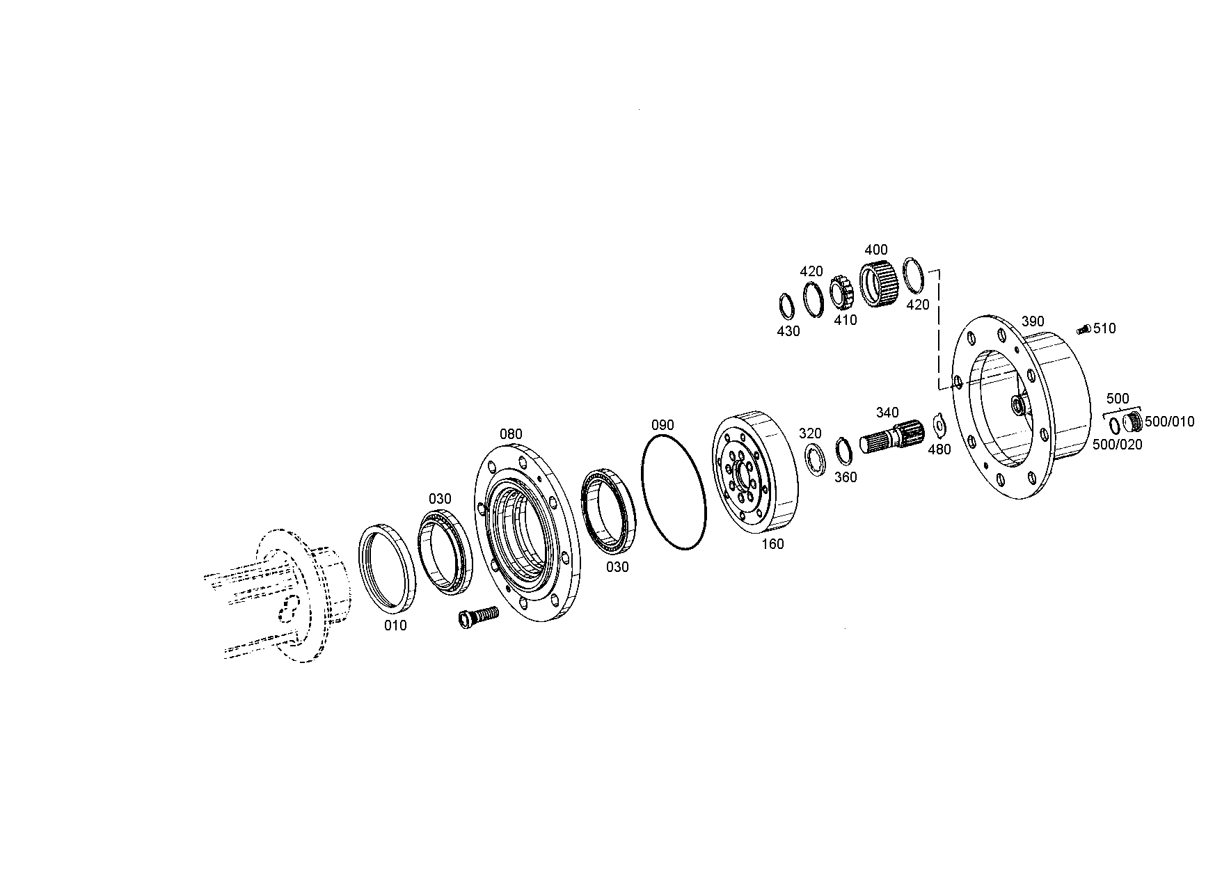 drawing for KRAMER WERKE GMBH 1000087001 - CIRCLIP (figure 5)