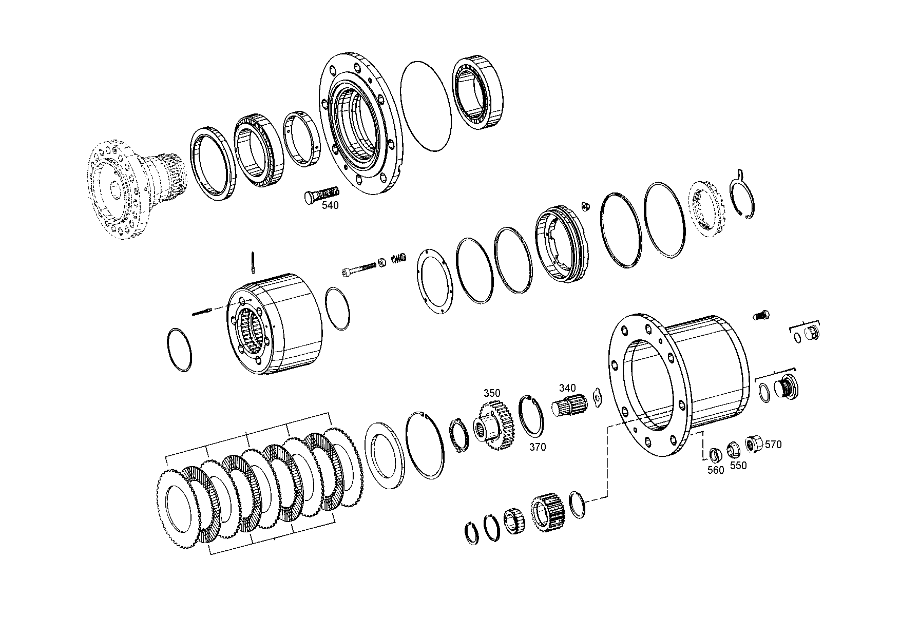 drawing for MAN N1.01101-4014 - CENTERING RING (figure 4)