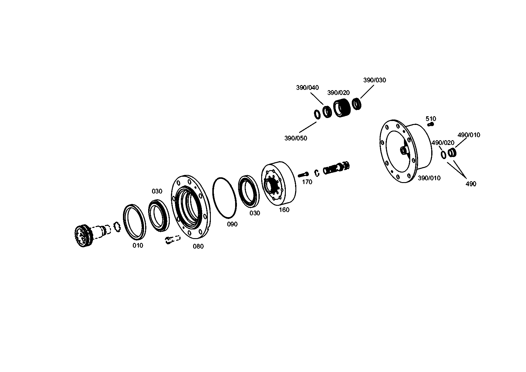 drawing for AGCO F149300020050 - PLANET GEAR (figure 1)