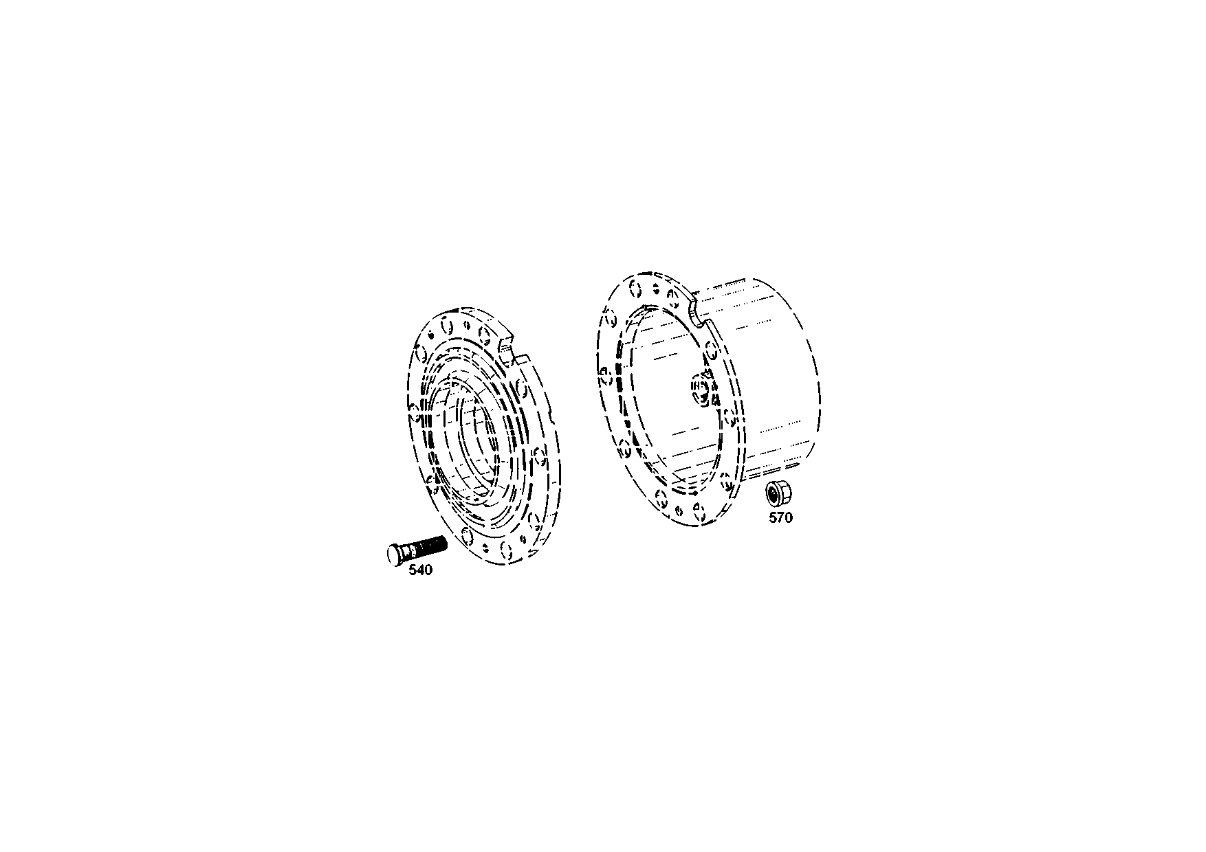 drawing for NEOPLAN BUS GMBH 070156205 - WHEEL STUD (figure 3)