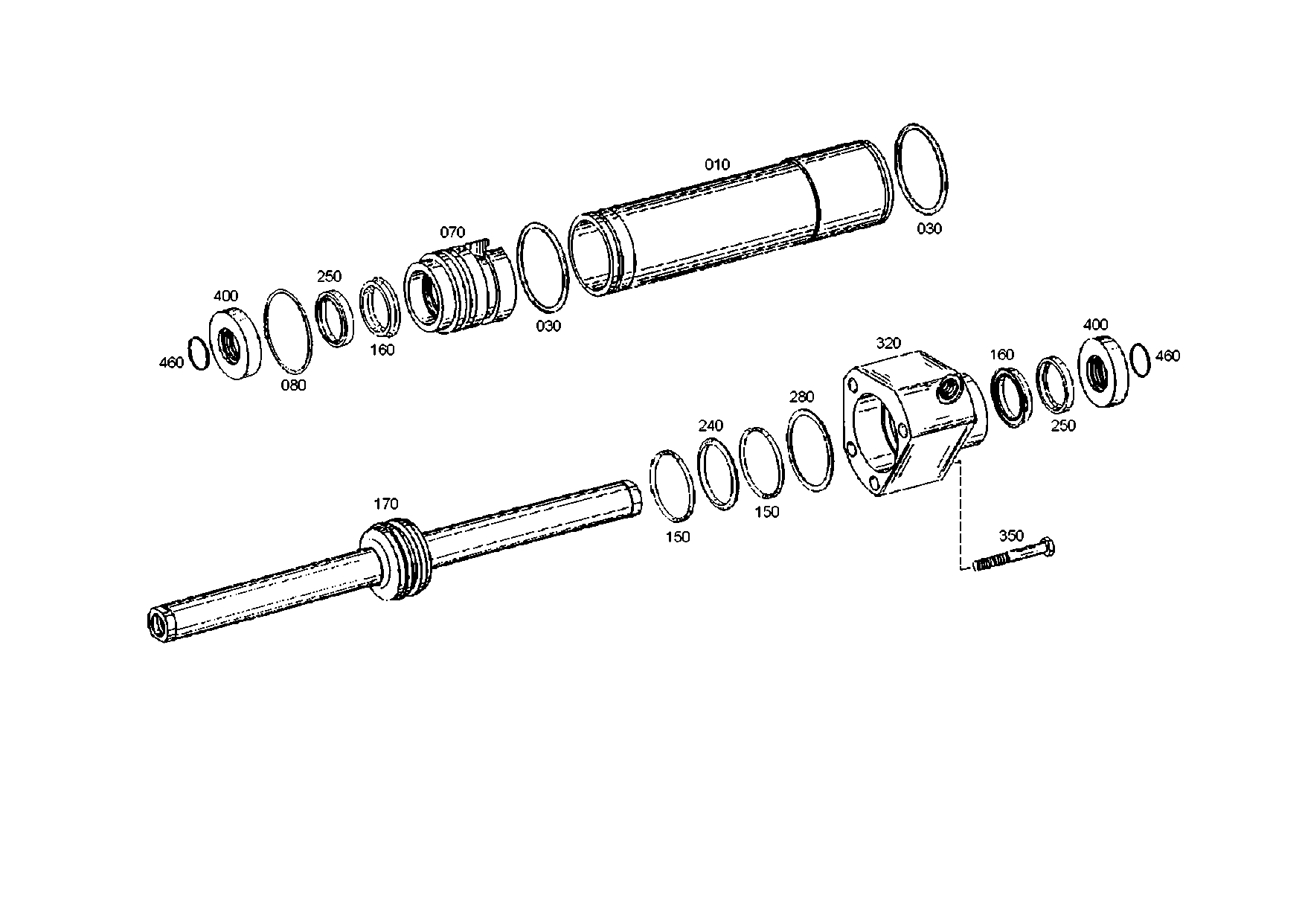 drawing for JOHN DEERE L55470 - O-RING (figure 2)