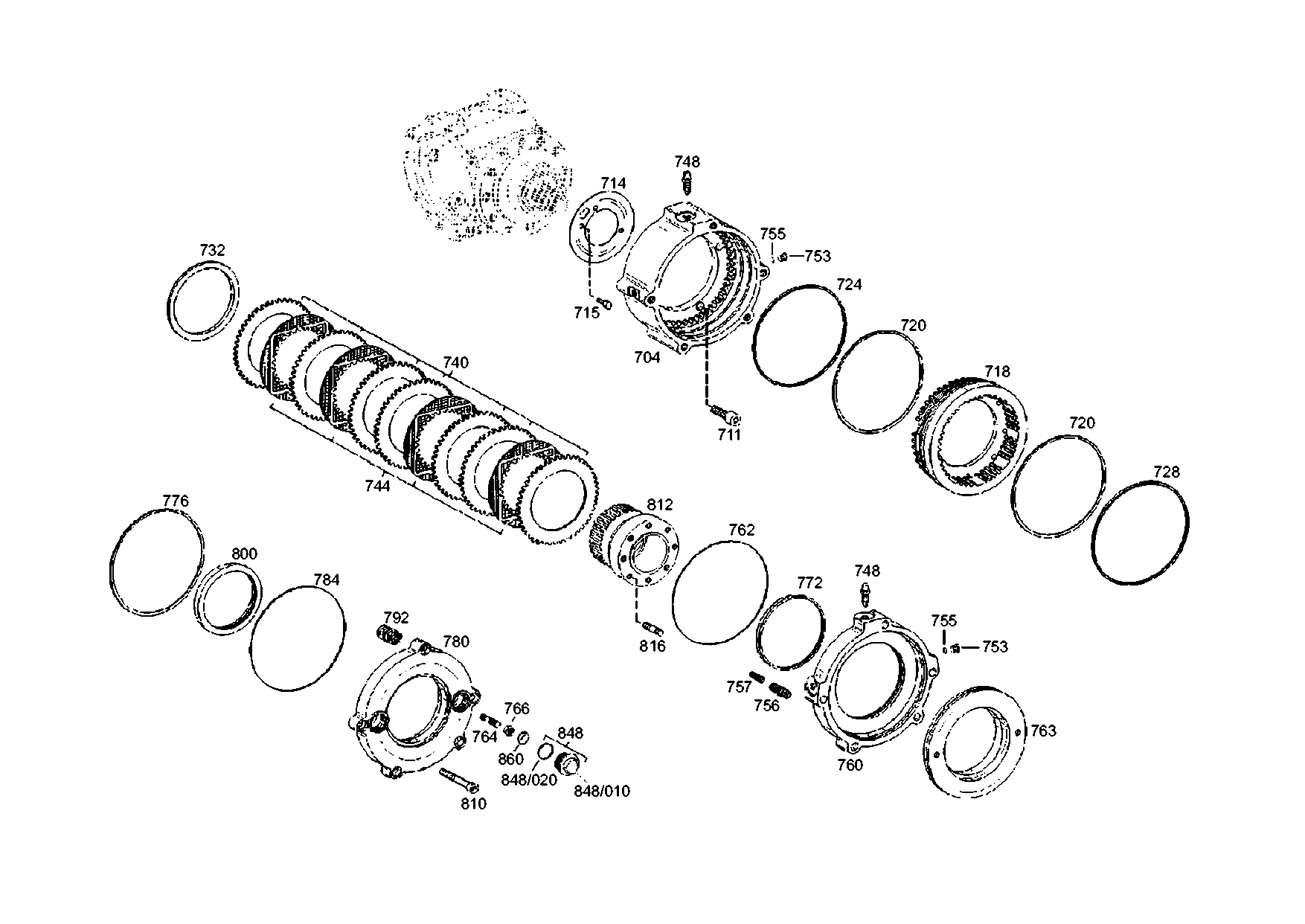 drawing for CNH NEW HOLLAND 8475948 - HEXAGON NUT (figure 5)